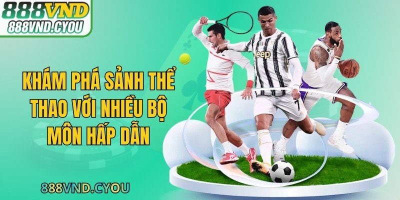 Khám phá sảnh thể thao với nhiều bộ môn hấp dẫn