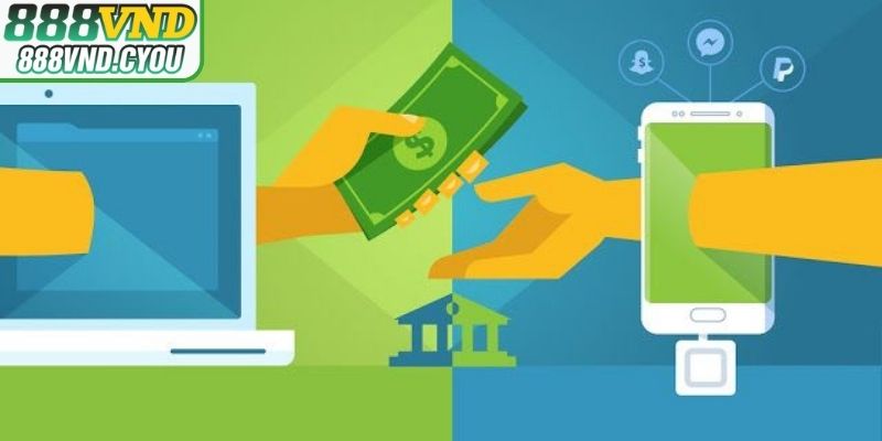 Người dùng hoàn tất bước cuối trong quy trình giao dịch